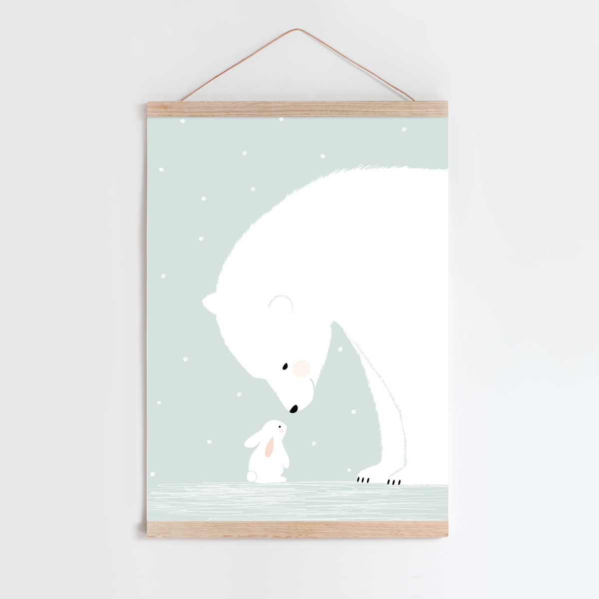 Affiche Ours Polaire Affiche Pour Chambre D Enfant Affiche Zu