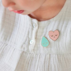 Pin&rsquo;s goutte mint