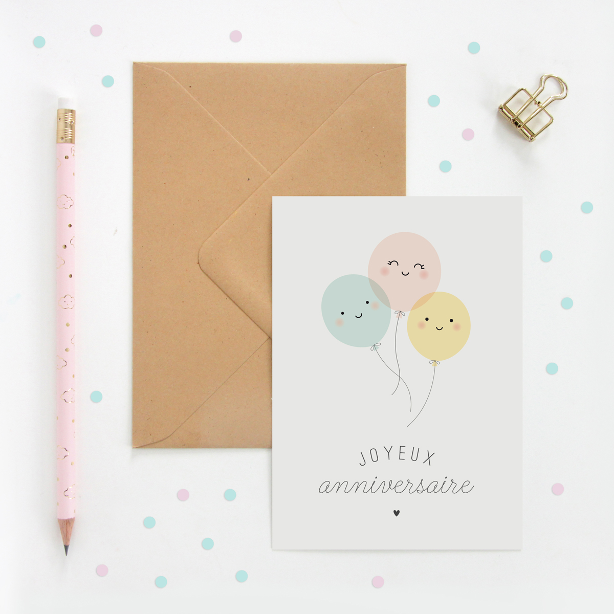 Carte Double Joyeux Anniversaire Ballons Carte A Offrir Zu Boutique Carte Double Joyeux Anniversaire Ballons Carte A Offrir Zu Boutique
