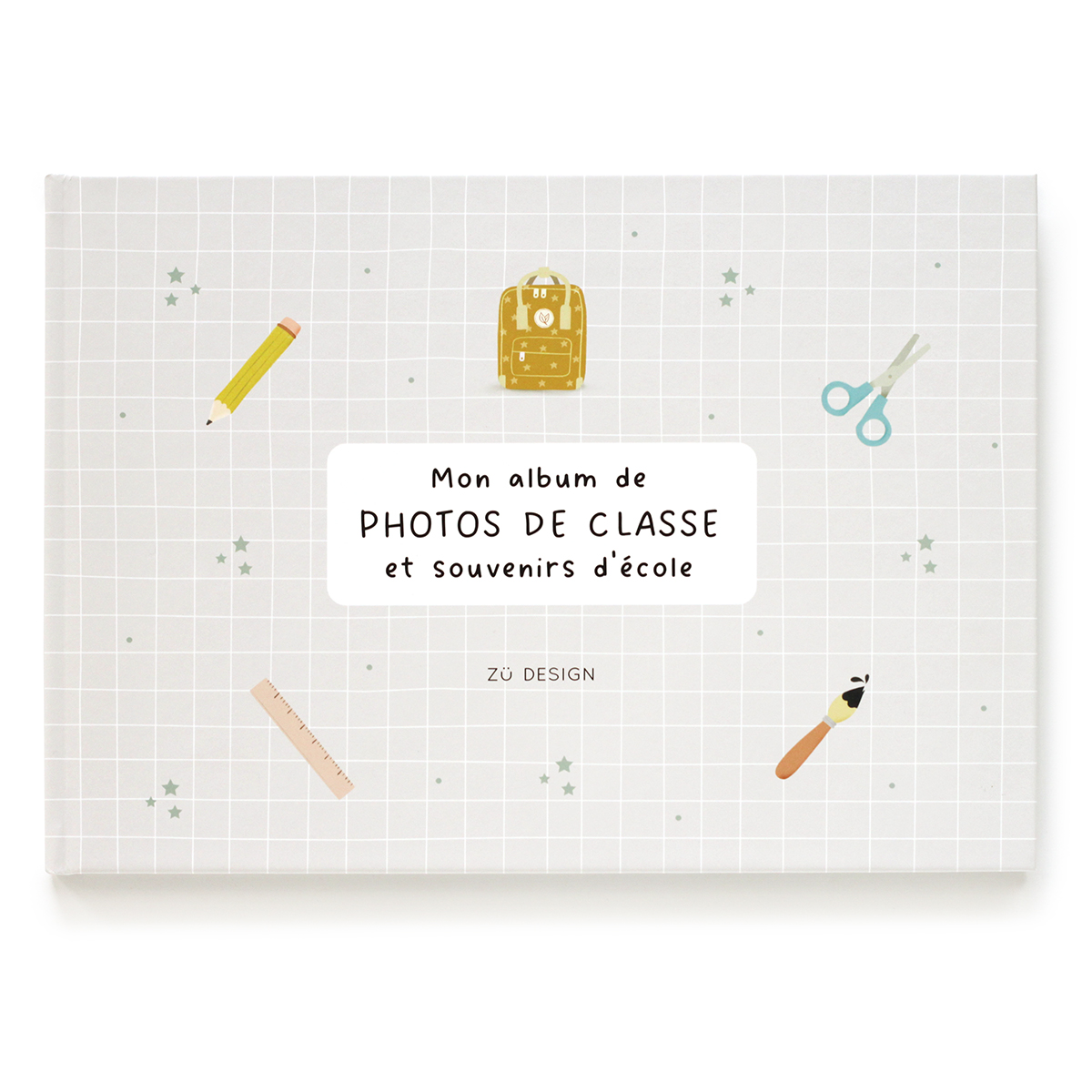 Album de photos de classe et souvenirs d'école, made in France - Zü