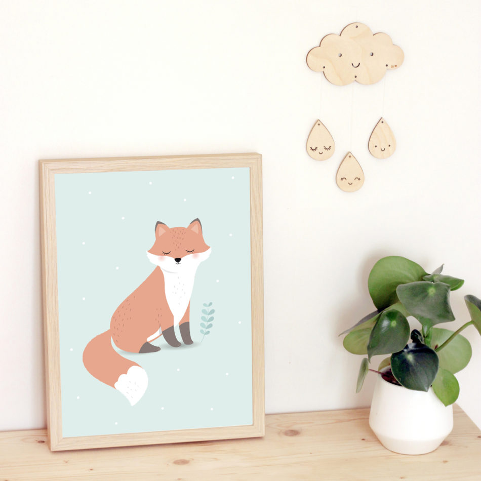Affiche Renard Affiche Pour Chambre D Enfant Poster Enfant Affiche Renard Affiche Pour Chambre D Enfant Poster Enfant