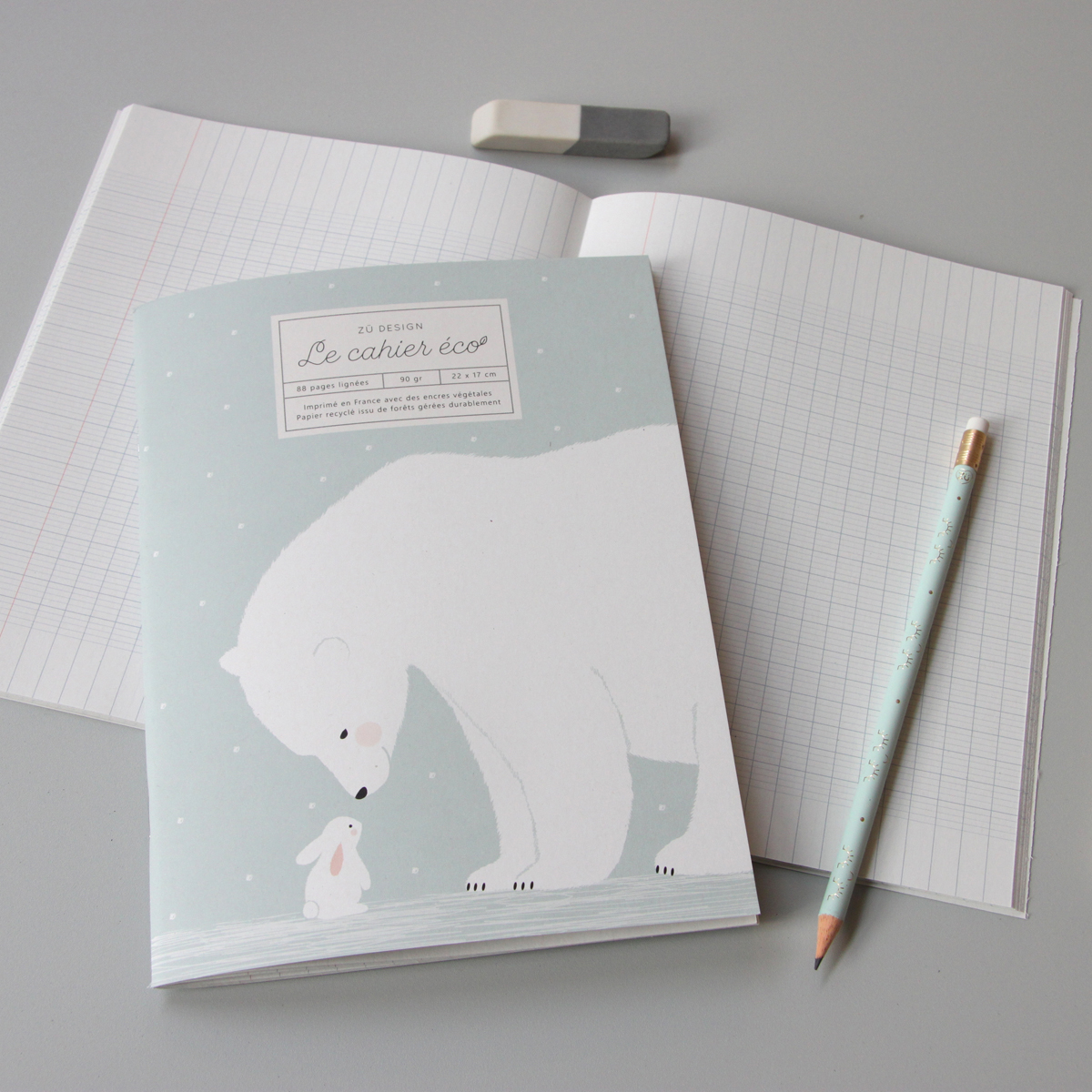 Cahier de notes Adorable - Papeterie - Sybo