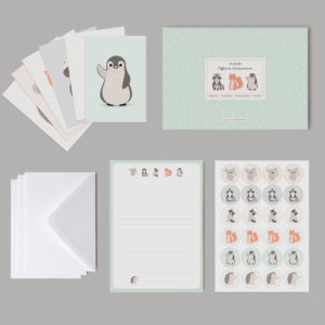Coffret de correspondance Animaux