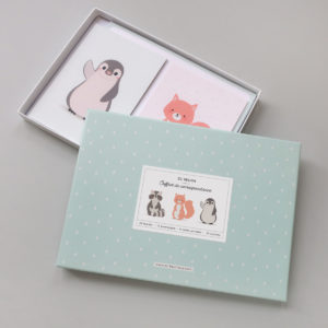 Coffret de correspondance Animaux