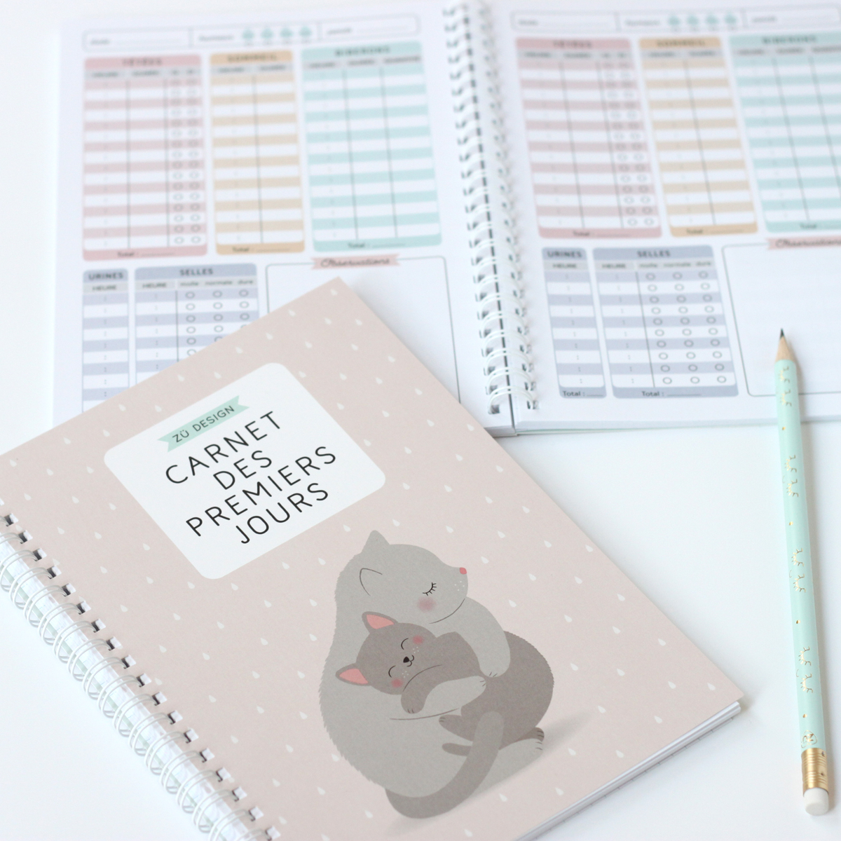 Carnet Des Premiers Jours Pour La Maternite Cadeau De Naissance Zu