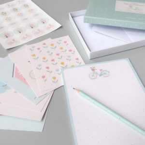 Coffret de correspondance Printemps