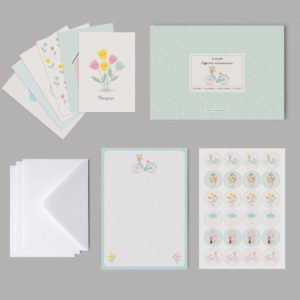 Coffret de correspondance Printemps