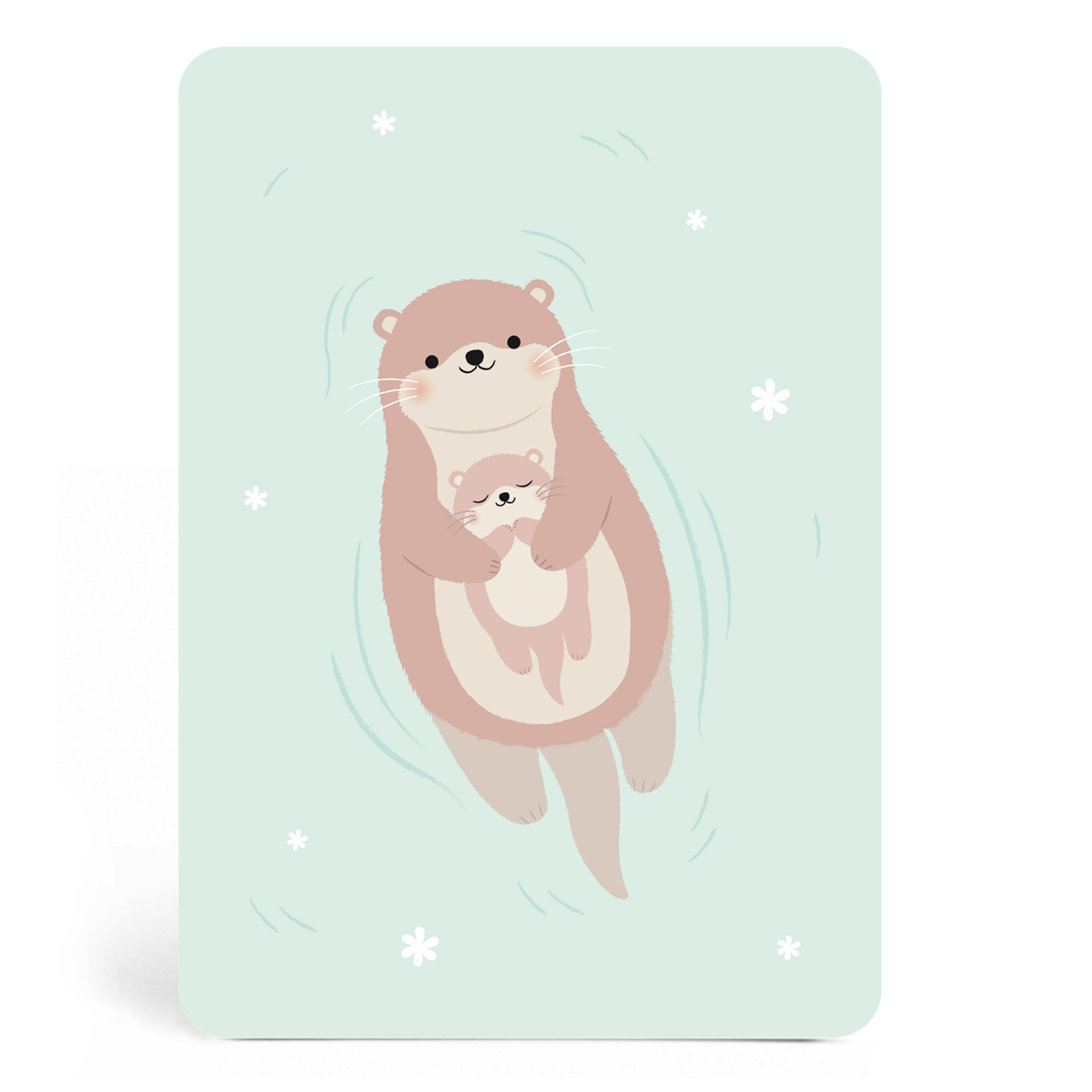 Carte Naissance Bebe Cadeau De Naissance Carte Loutre Zu Carte Naissance Bebe Cadeau De Naissance Carte Loutre Zu