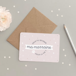 Carte annonce Marraine
