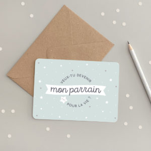 Carte annonce Parrain