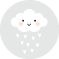 dessin pluie de Zü boutique cadeaux de naissance bébé