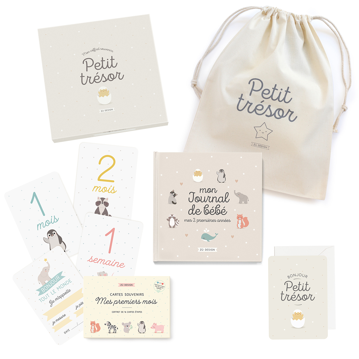 Coffret Naissance Pour L Arrivee De Bebe Made In France