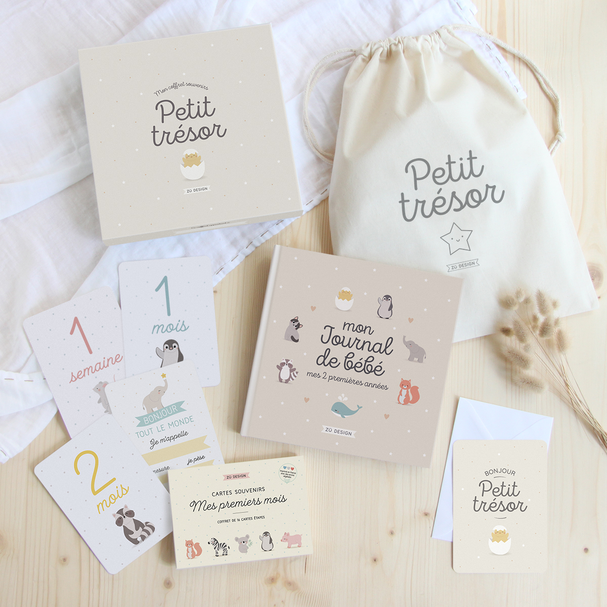 Coffret Naissance Pour L Arrivee De Bebe Made In France