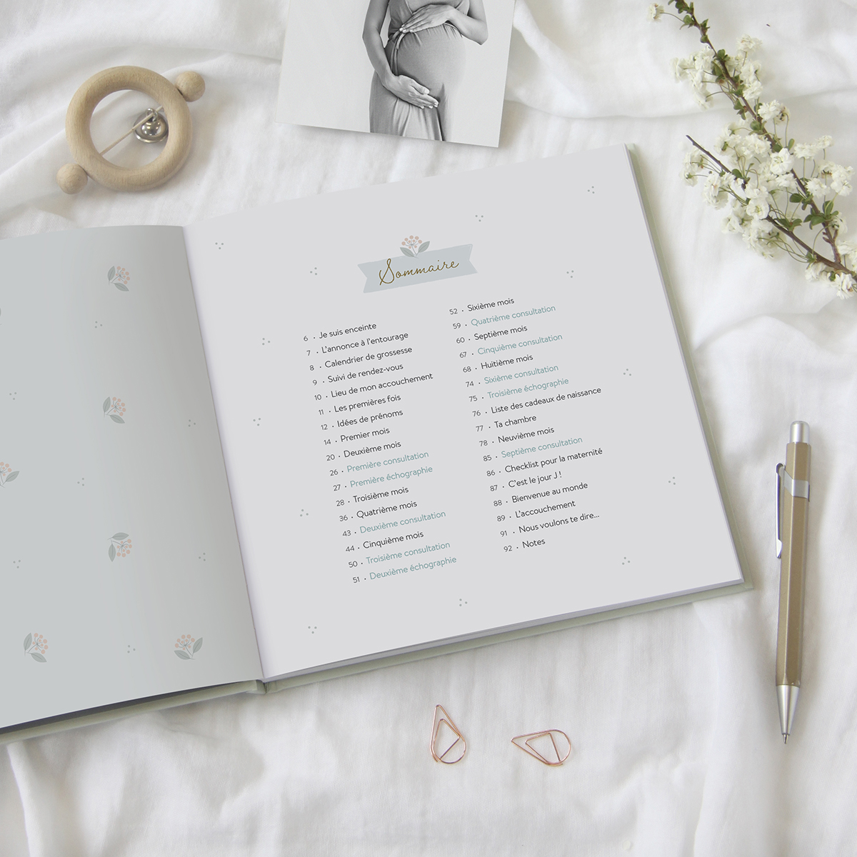 Journal grossesse et post-partum — Looves