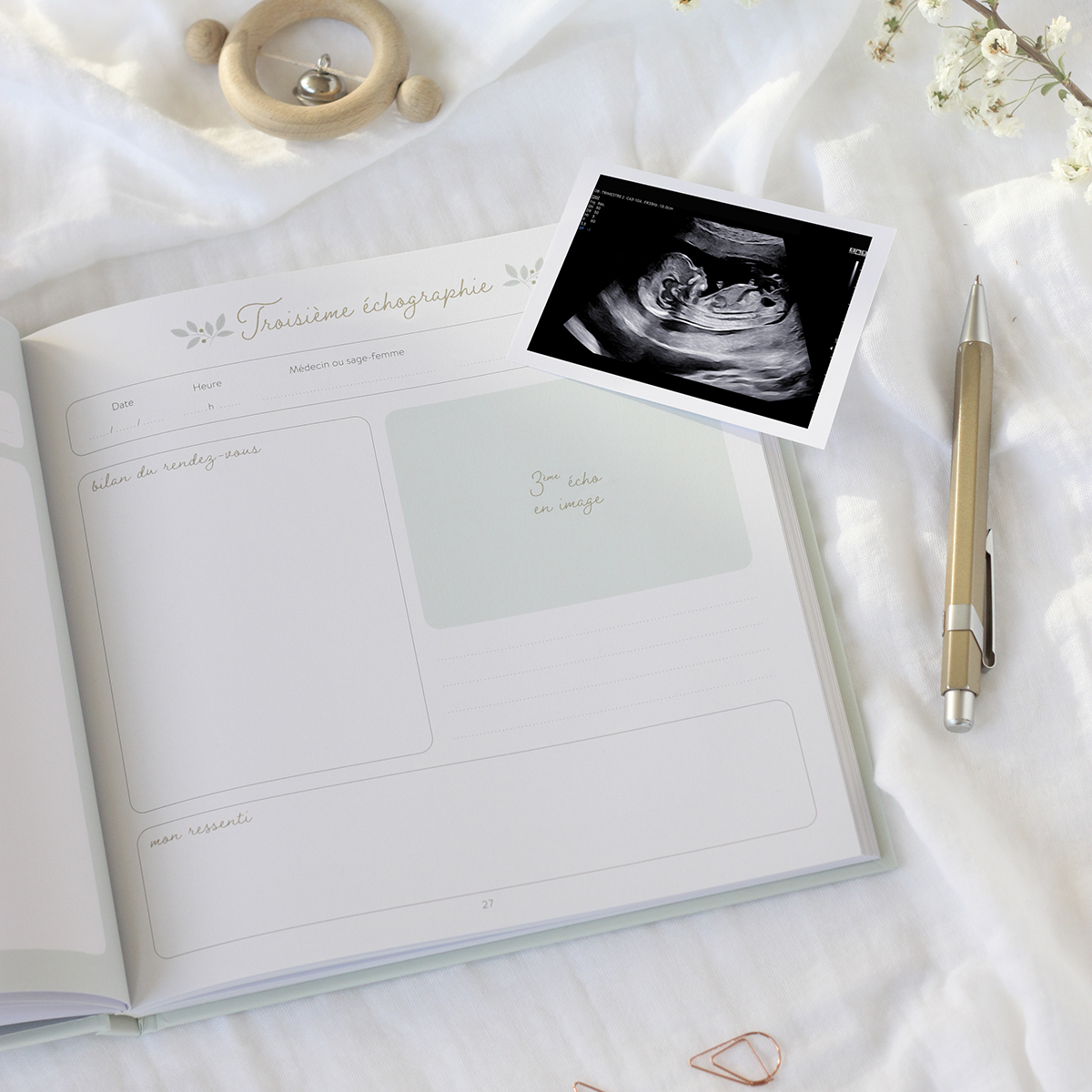 Mon carnet de grossesse - Livre Maternité et Puériculture