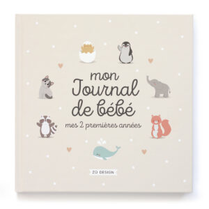 mon journal de bébé mes 2 premières années de Zü boutique cadeaux de naissance bébé