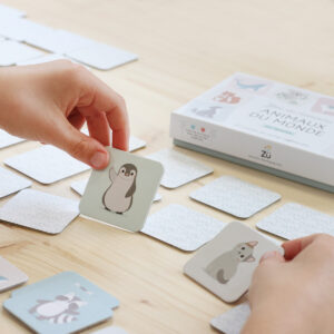 Jeu de mémoire animaux du monde