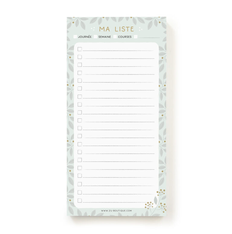 Bloc-notes Mint