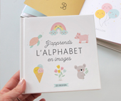 Minitature photo livre j'apprends l'alphabet Zü boutique cadeaux de naissance bébé