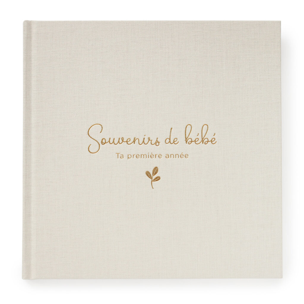 Livre de bébé, idée cadeau de naissance, album de bébé made in France