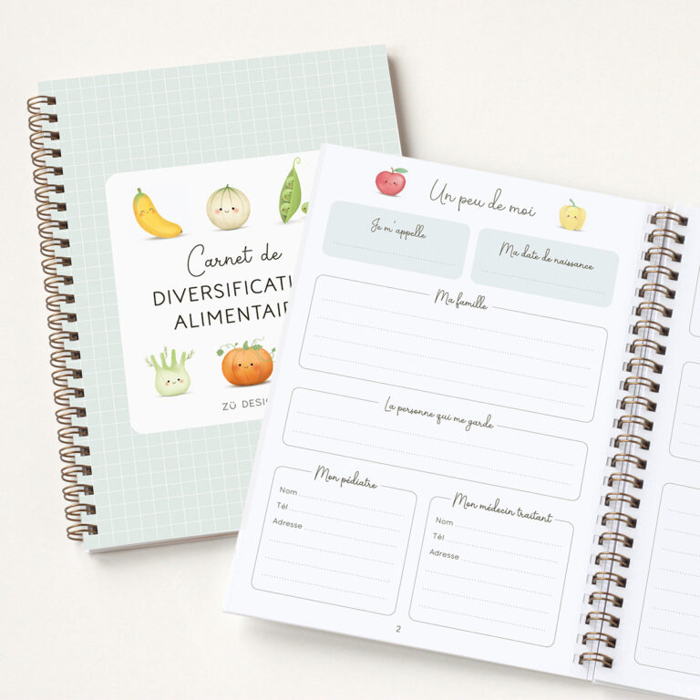 Carnet de diversification alimentaire