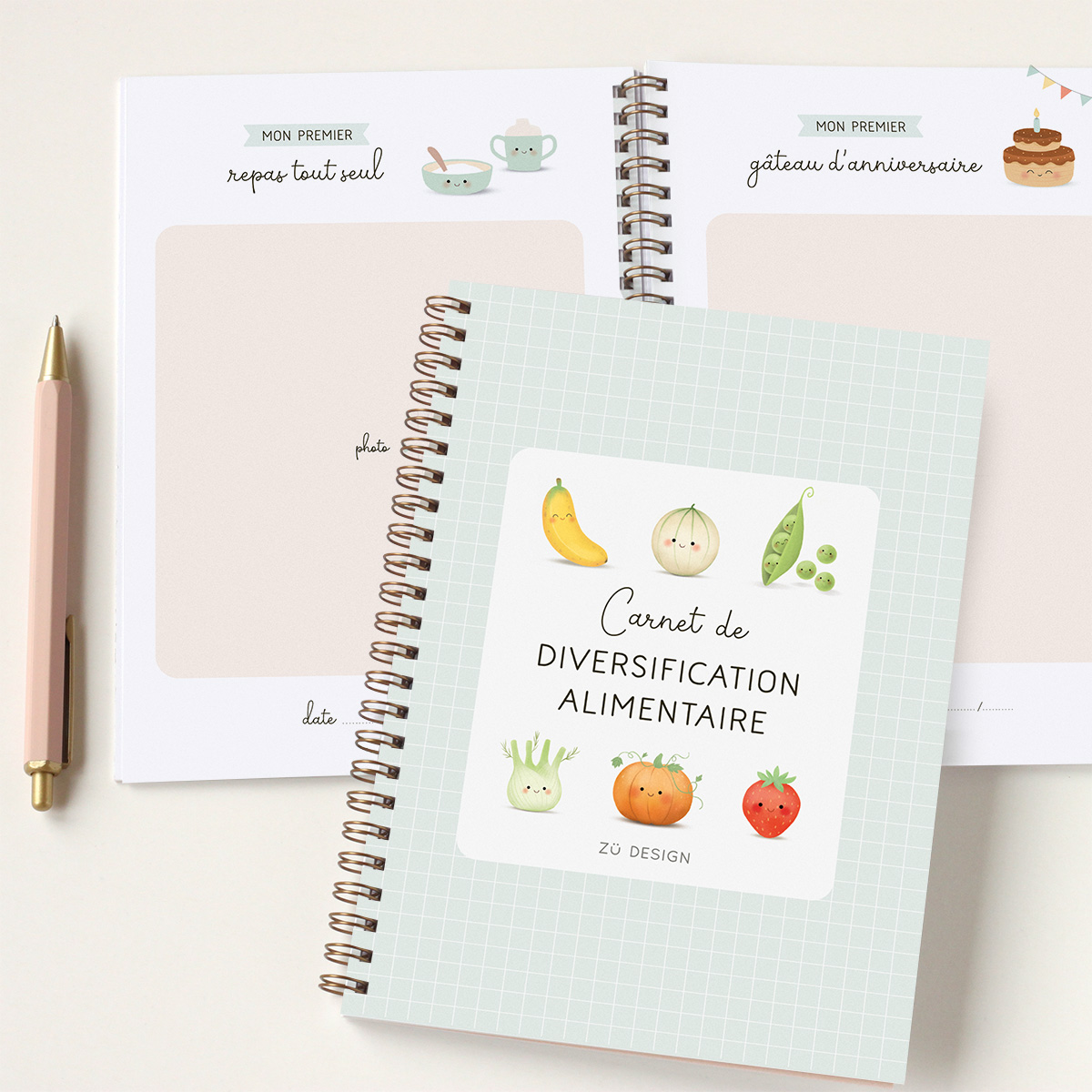 Carnet de diversification alimentaire • Zü - Boutique