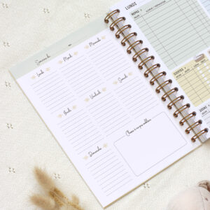 Carnet de suivi de bébé Feuille, période...