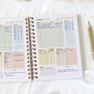 Carnet de suivi de bébé Feuille, période...