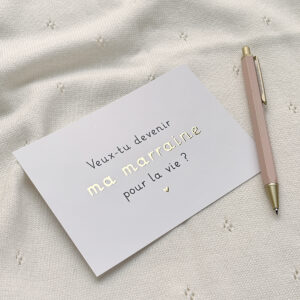 Carte demande Marraine