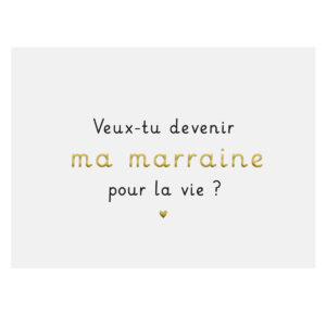 Carte demande Marraine