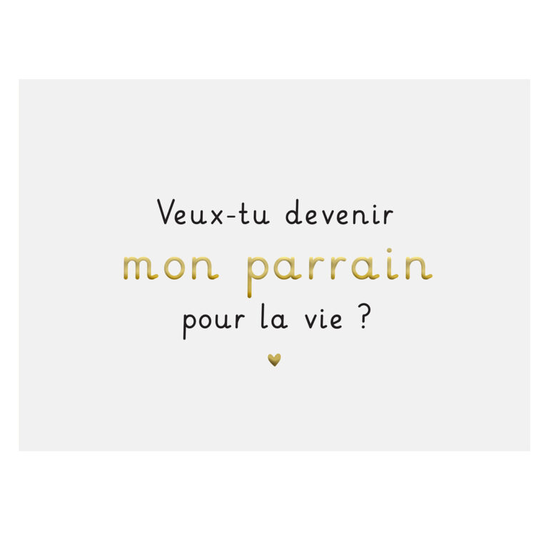 Carte demande Parrain